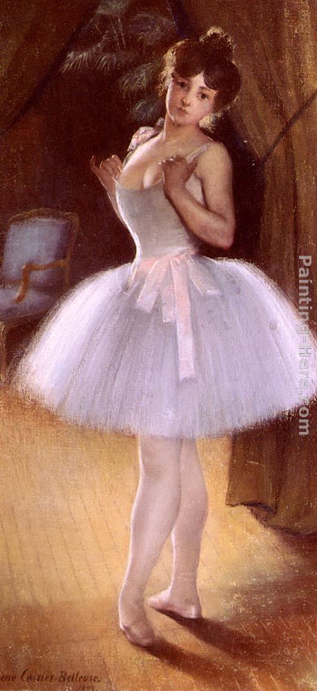 Danseuse painting - Pierre Carrier-Belleuse Danseuse art painting